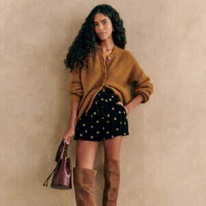 Sezane Othello cardigan sweater - cinnamon - size medium EUC